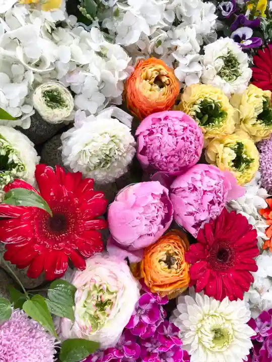 新川皇大神社の手水舎