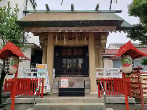 皆中稲荷神社の本殿・本堂
