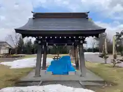 美瑛神社の手水