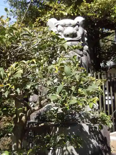 意賀美神社の狛犬