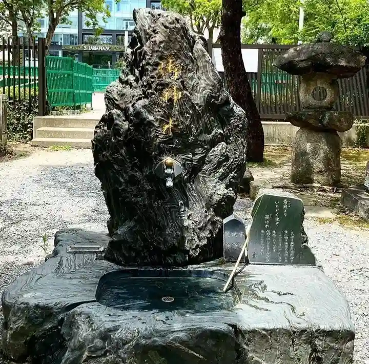 警固神社の手水舎