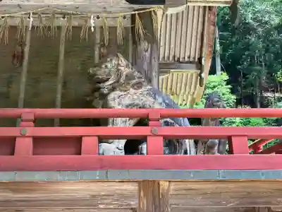 日吉大社の狛犬