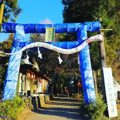 下野 星宮神社の鳥居