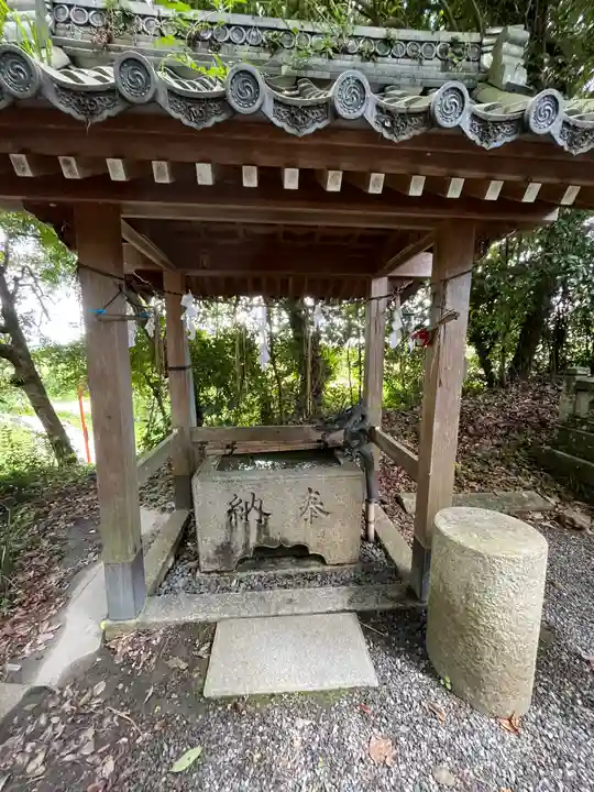 小椋神社の手水舎
