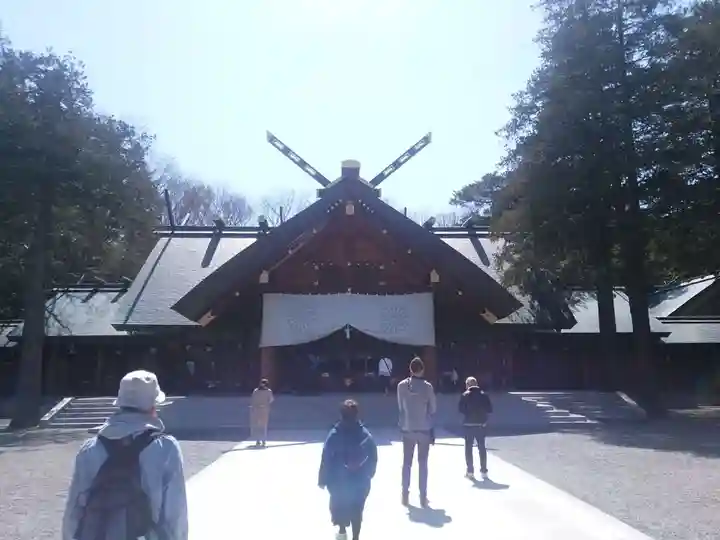 北海道神宮の本殿・本堂