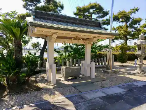 小川熱田社の手水舎