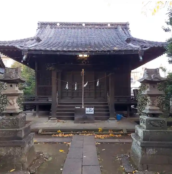 下石神井御嶽神社の本殿・本堂