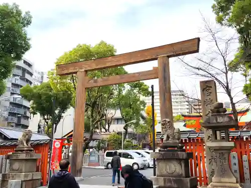 生田神社の鳥居