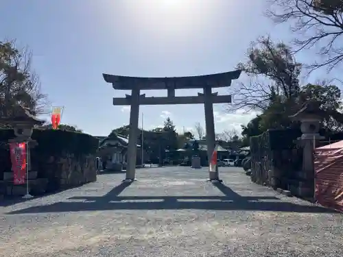 豊國神社の鳥居