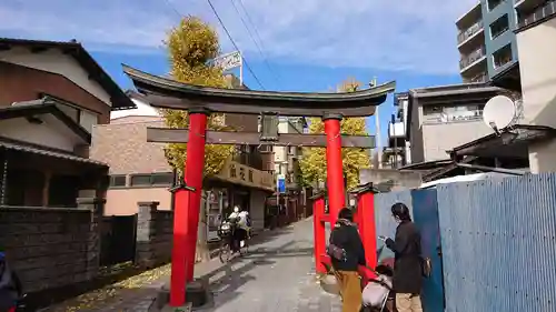 鳩ヶ谷氷川神社の鳥居