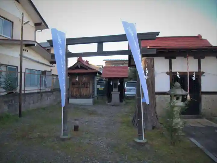 柿塚神社の鳥居