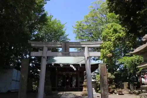 熊野福藏神社の鳥居
