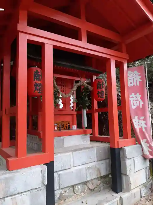 湯の山神社の鳥居