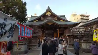 湯島天満宮の本殿・本堂