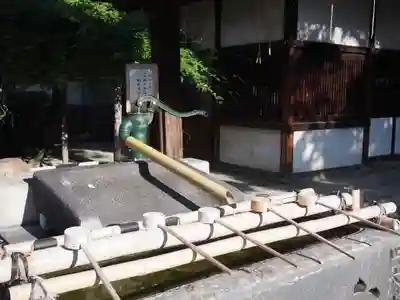 四天王寺庚申堂の手水舎