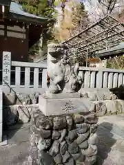 神場山神社の狛犬