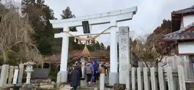 金蛇水神社の鳥居