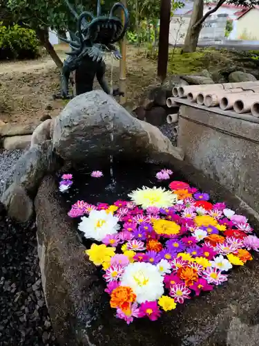 大鏑神社の手水