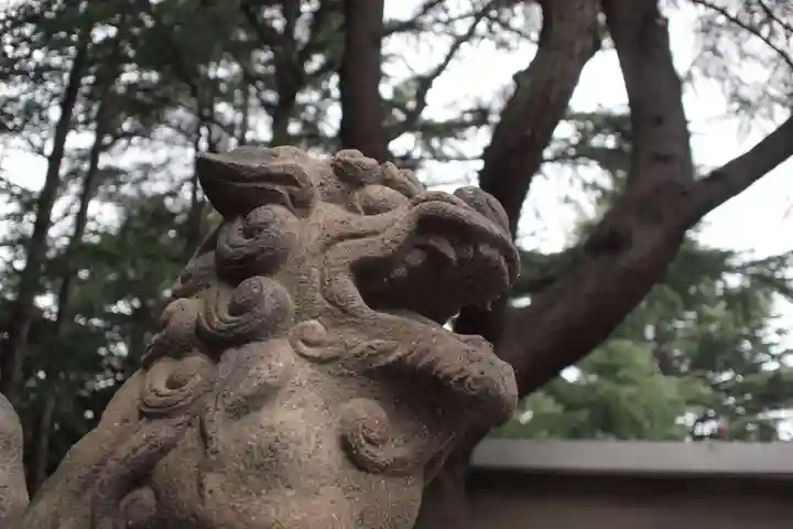 川口神社の狛犬