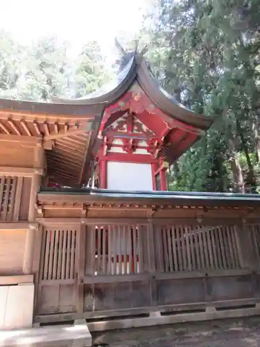 河口浅間神社の本殿