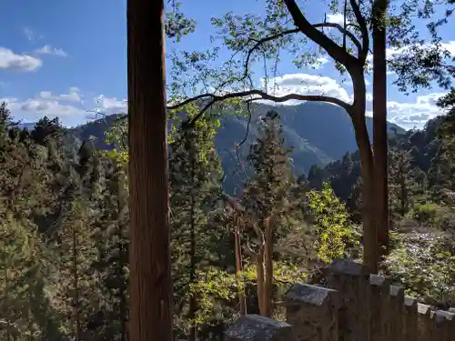 鞍馬寺の景色