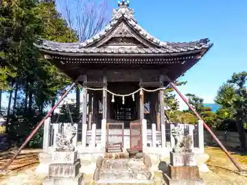 八幡社の本殿・本堂