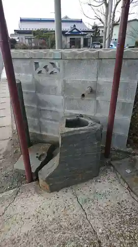 廣幡八幡神社の手水舎