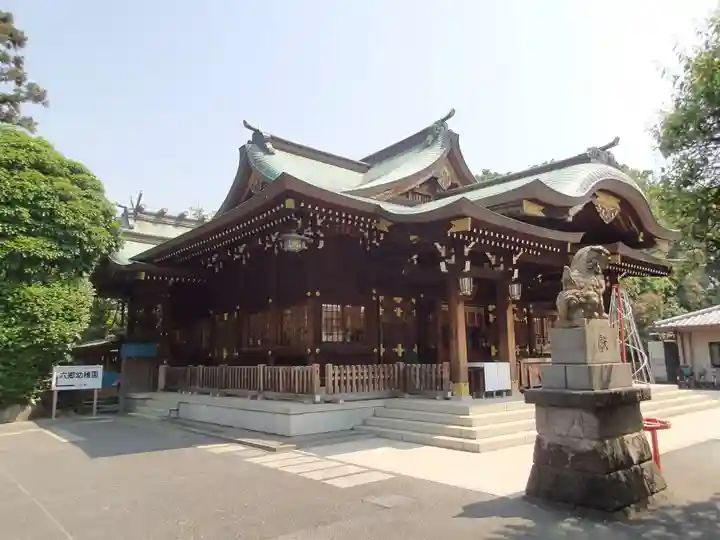 六郷神社の本殿・本堂