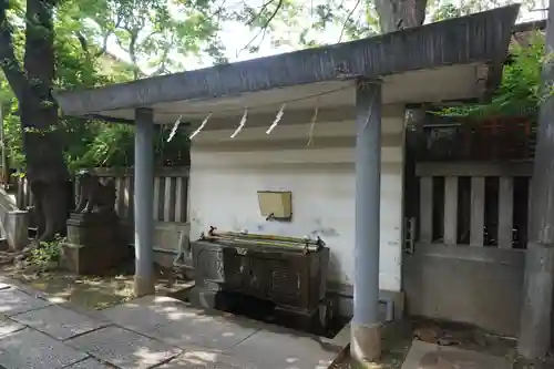 櫻田神社の手水舎