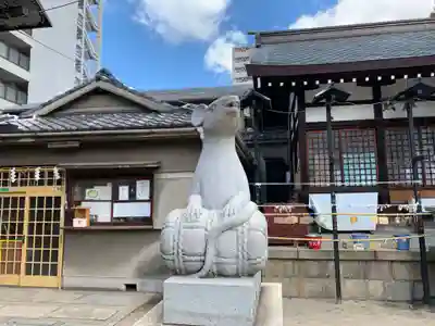 敷津松之宮　大国主神社の狛犬