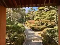 善光寺の庭園