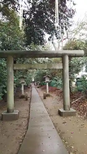 八幡春日神社の鳥居