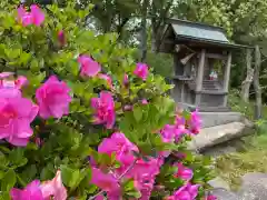 品陶神社の庭園