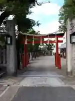 率川神社(大神神社摂社)の鳥居