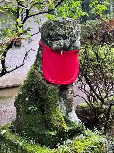 駒形神社（箱根神社摂社）の狛犬