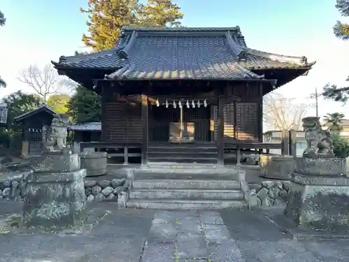 横見神社の本殿