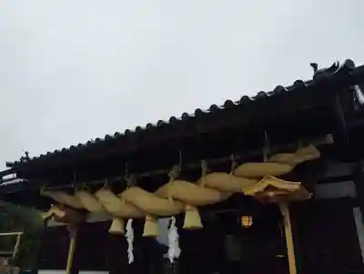 阿智神社の本殿・本堂