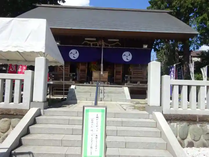 本村神明社の本殿・本堂