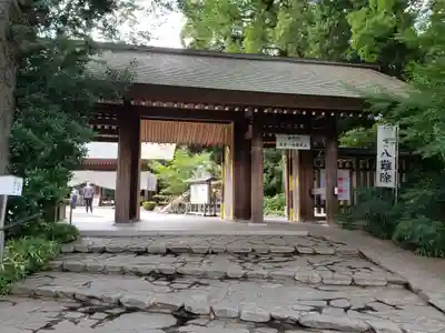 阿佐ヶ谷神明宮の山門・神門