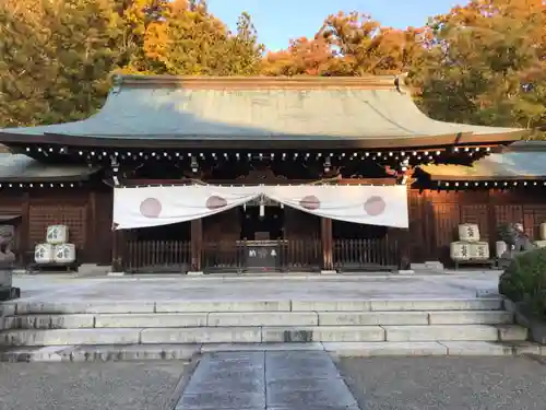 山梨縣護國神社の本殿