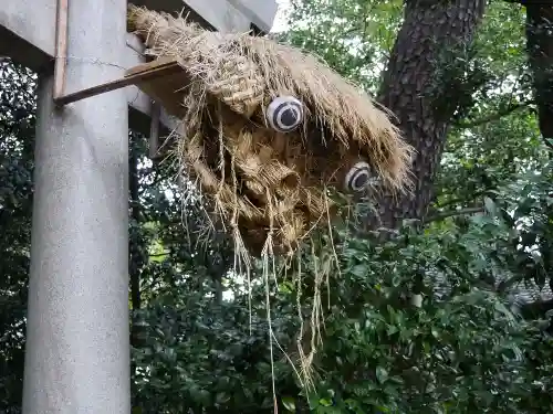 奥澤神社の狛犬