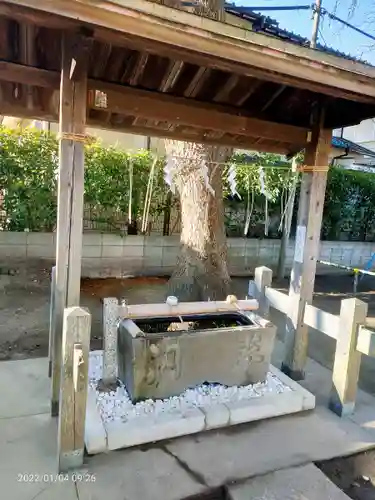 本塩豊受神社の手水舎