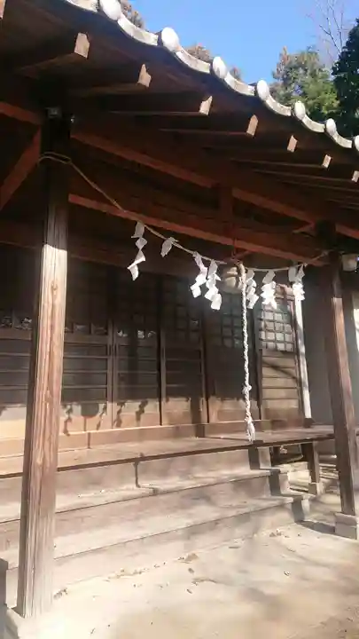 白河神社の本殿・本堂