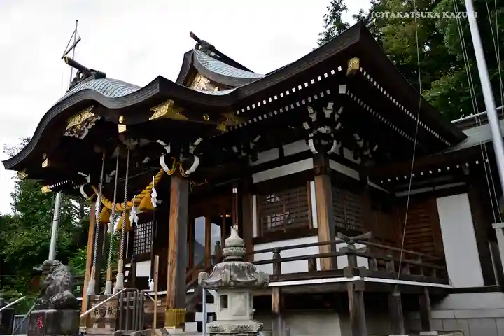 長津田王子神社の本殿・本堂
