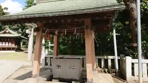赤羽八幡神社の手水舎