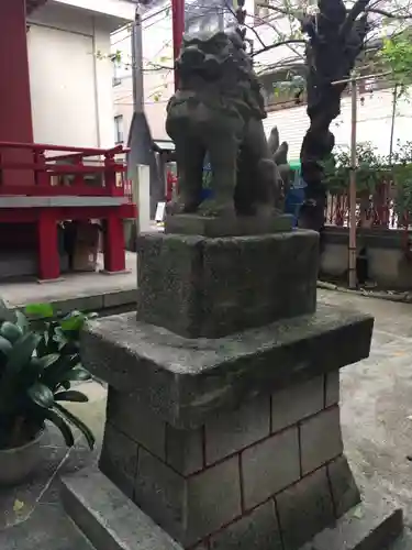 八幡神社の狛犬