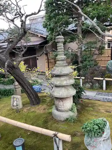 常性寺の塔