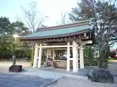 安城神社の手水