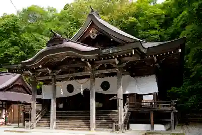 戸隠神社中社の本殿・本堂