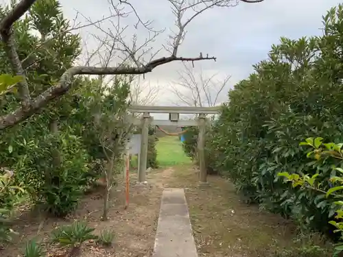 御霊権現の鳥居